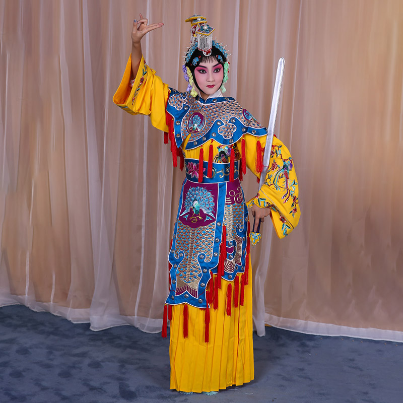 温州霸王别姬虞姬服 软绉别姬服